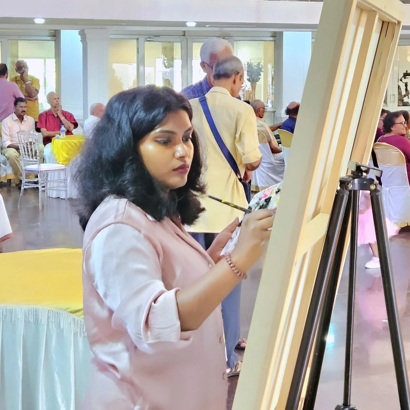 Live Wedding Painting